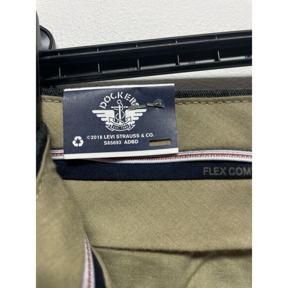 Dockers Signature Khaki Slim Fit Men's Flex Comfort Stretch Pants Size 30x30 - Picture 7 of 14